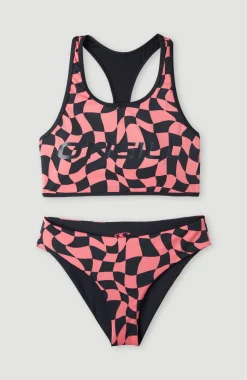 Active O'Neill Sporty Bikiniset | Pink Checkboard