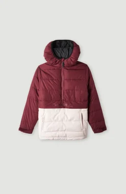 Anorak O'Riginals Puffer | Windsor Wine Colour Block