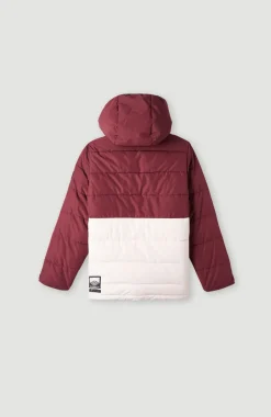 Anorak O'Riginals Puffer | Windsor Wine Colour Block