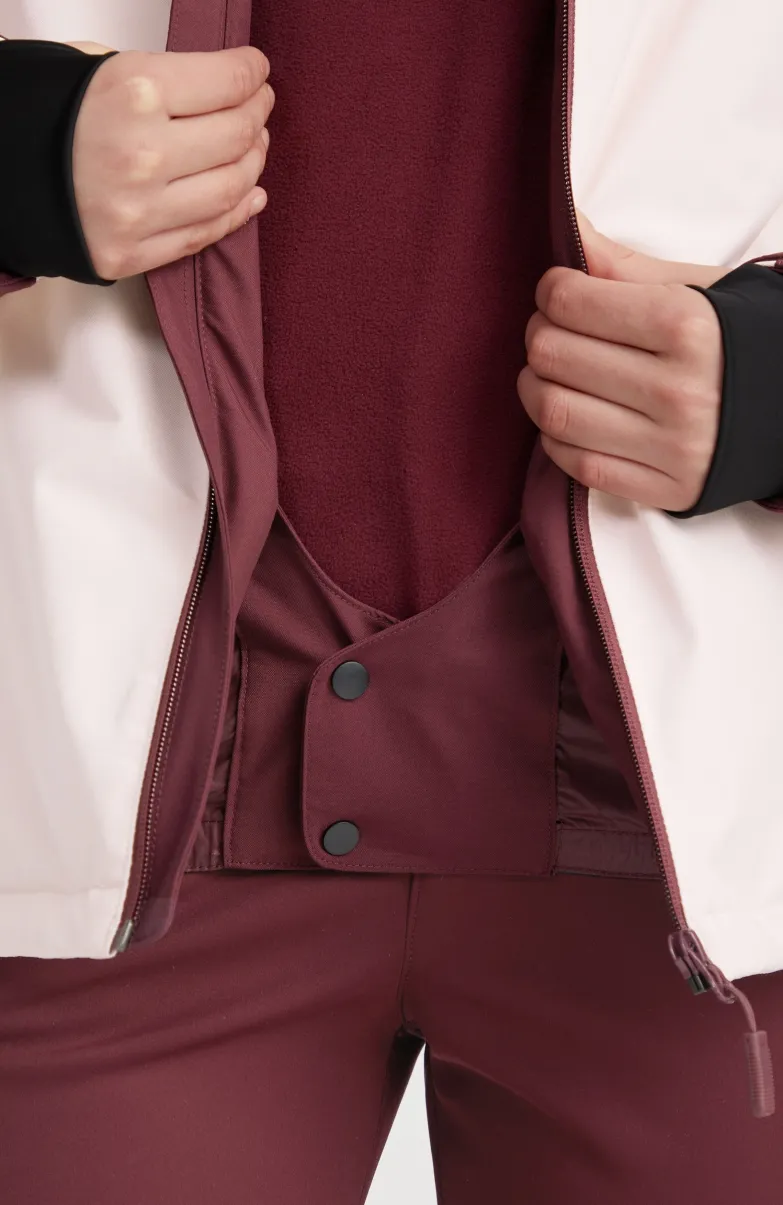 Aplite Wintersportjas | Windsor Wine Colour Block