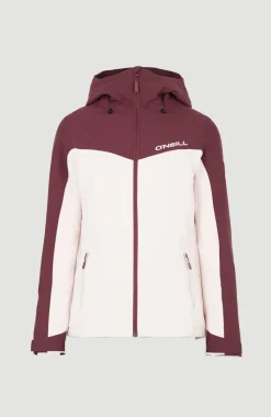 Aplite Wintersportjas | Windsor Wine Colour Block