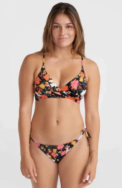Baay Bikinitop | Black Bluemchen