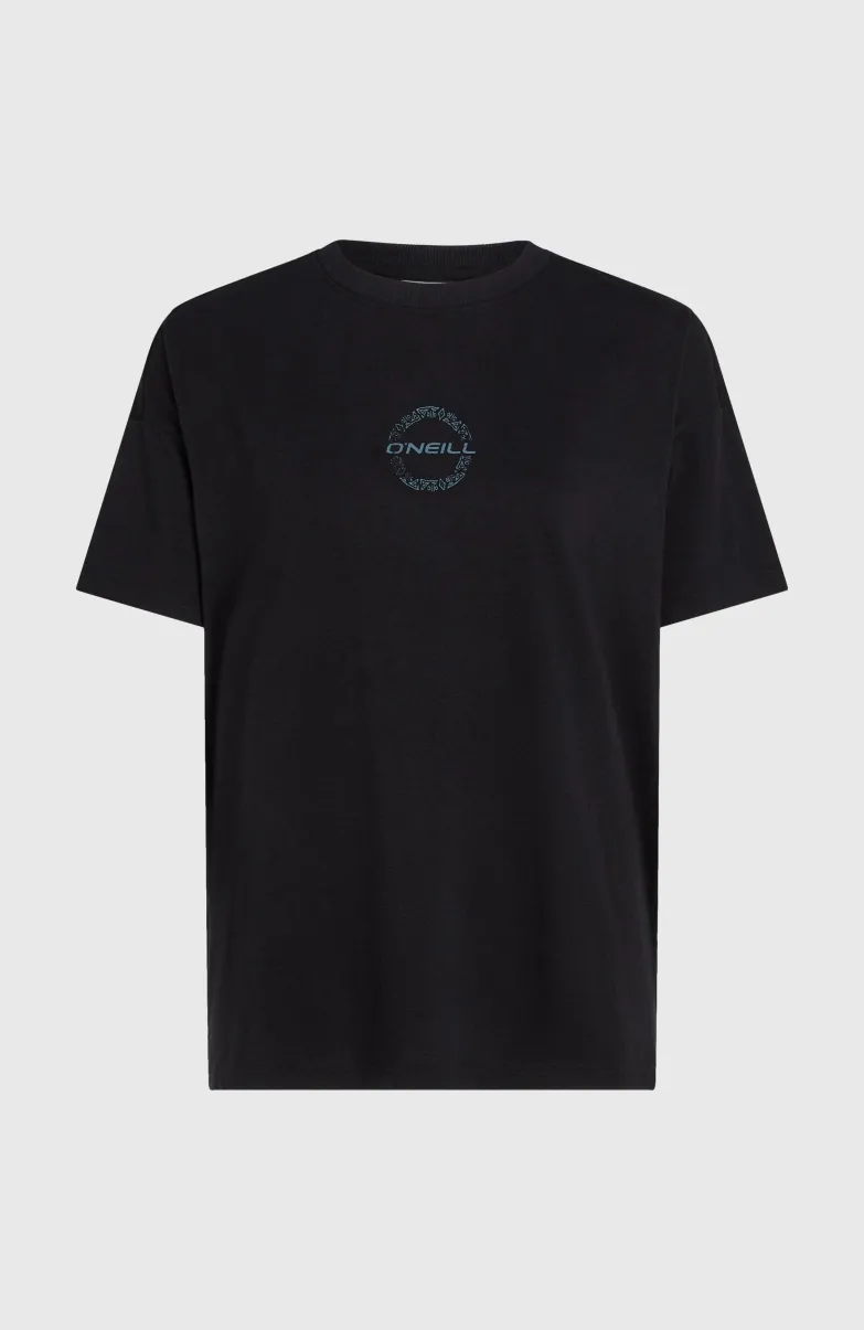 Back Graphic T-shirt | Black Out
