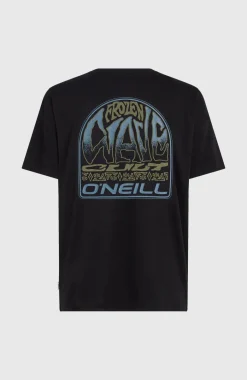 Back Graphic T-shirt | Black Out