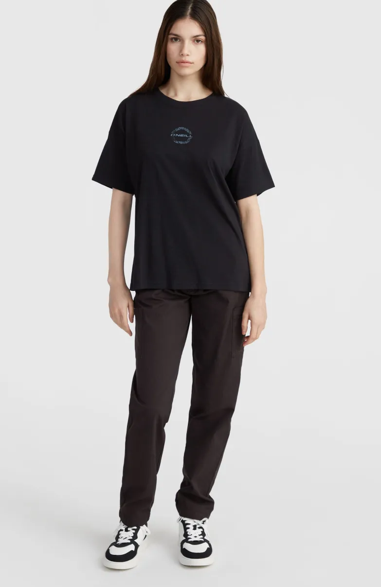 Back Graphic T-shirt | Black Out