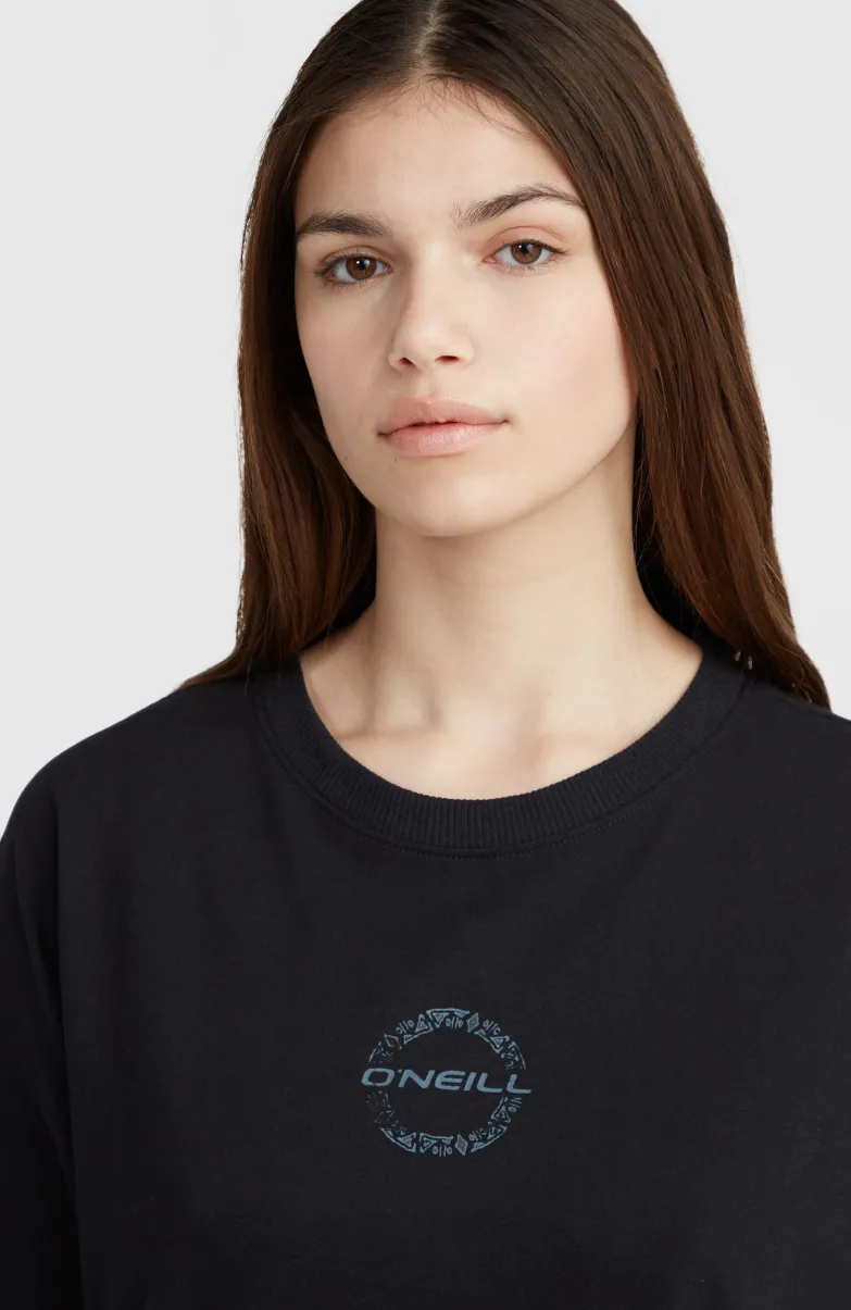 Back Graphic T-shirt | Black Out