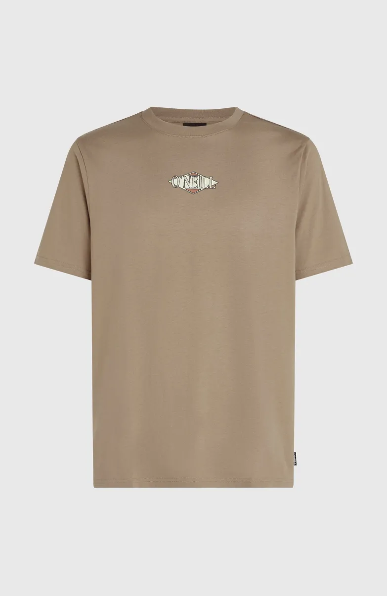 Back Print T-shirt | Concrete