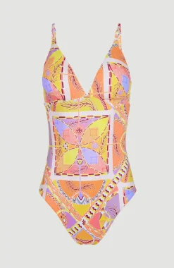 Badpak Sunset | Yellow Scarf Print
