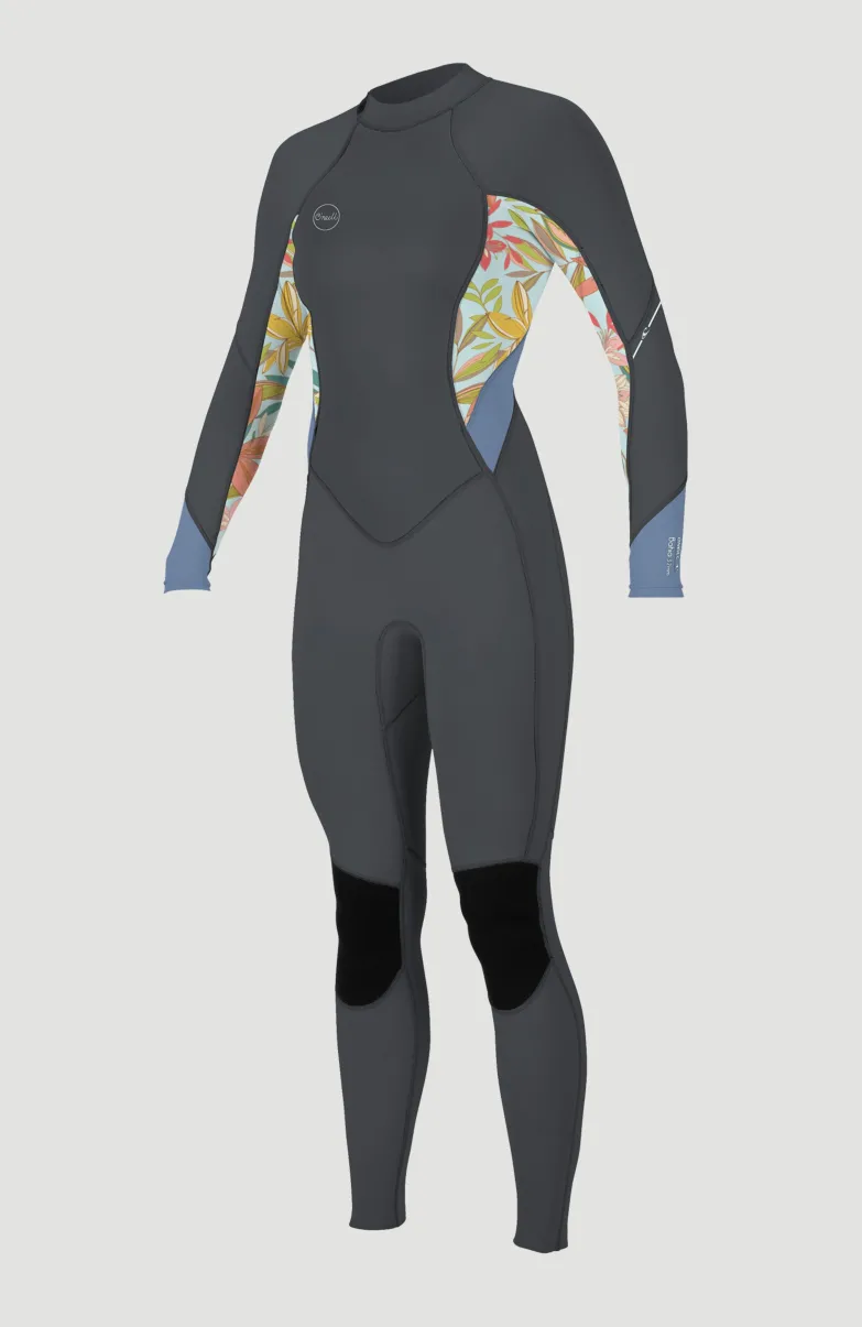 Bahia 3/2 Back Zip Full Womens | GRAPHITE/DAHLIA/INFINTY