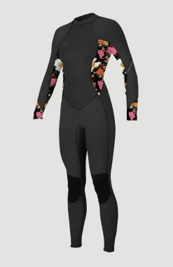 Bahia 3/2 Back Zip Full Womens | BLACK/BLUEMCHEN/BLUEMCHEN
