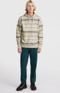 Bavaro Hoodie | Grey Vintage Stripe