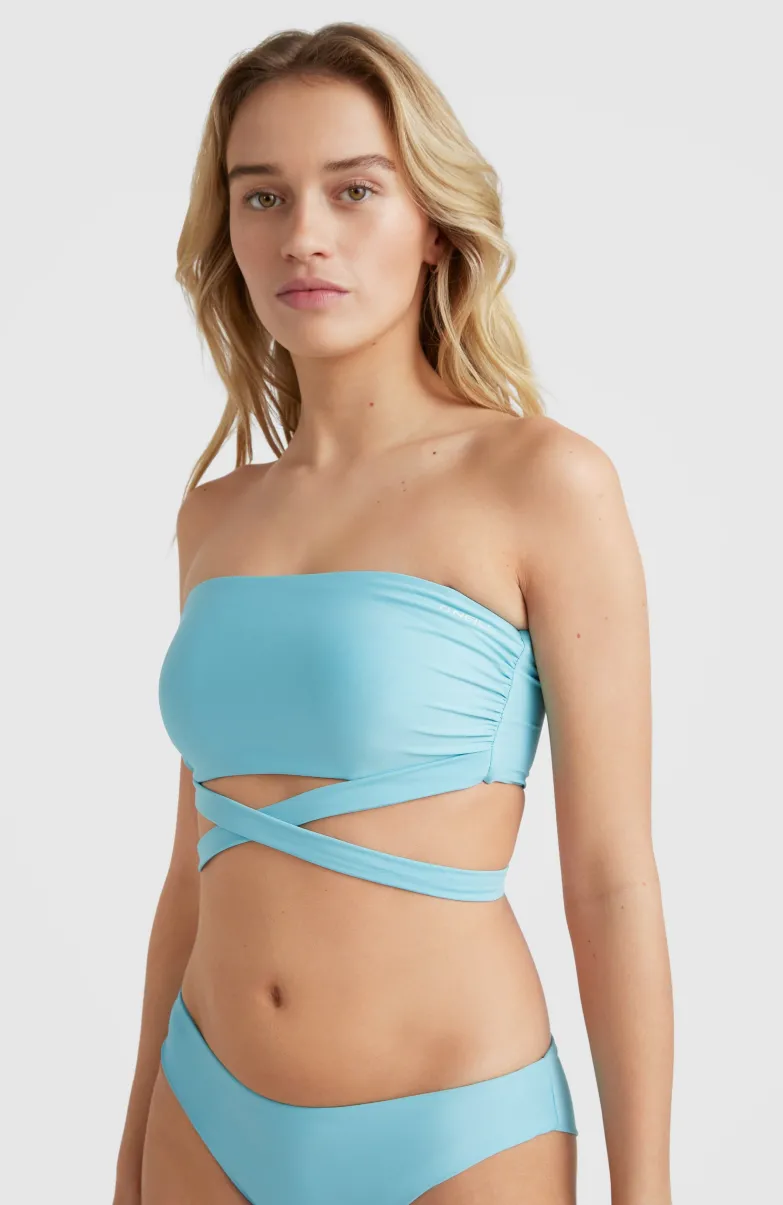 Bikini Jen - Maoi Bandeau | Blue Topaz