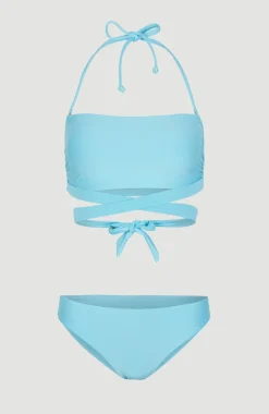 Bikini Jen - Maoi Bandeau | Blue Topaz