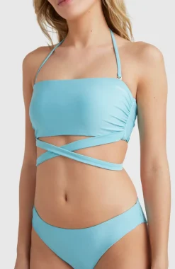Bikini Jen - Maoi Bandeau | Blue Topaz