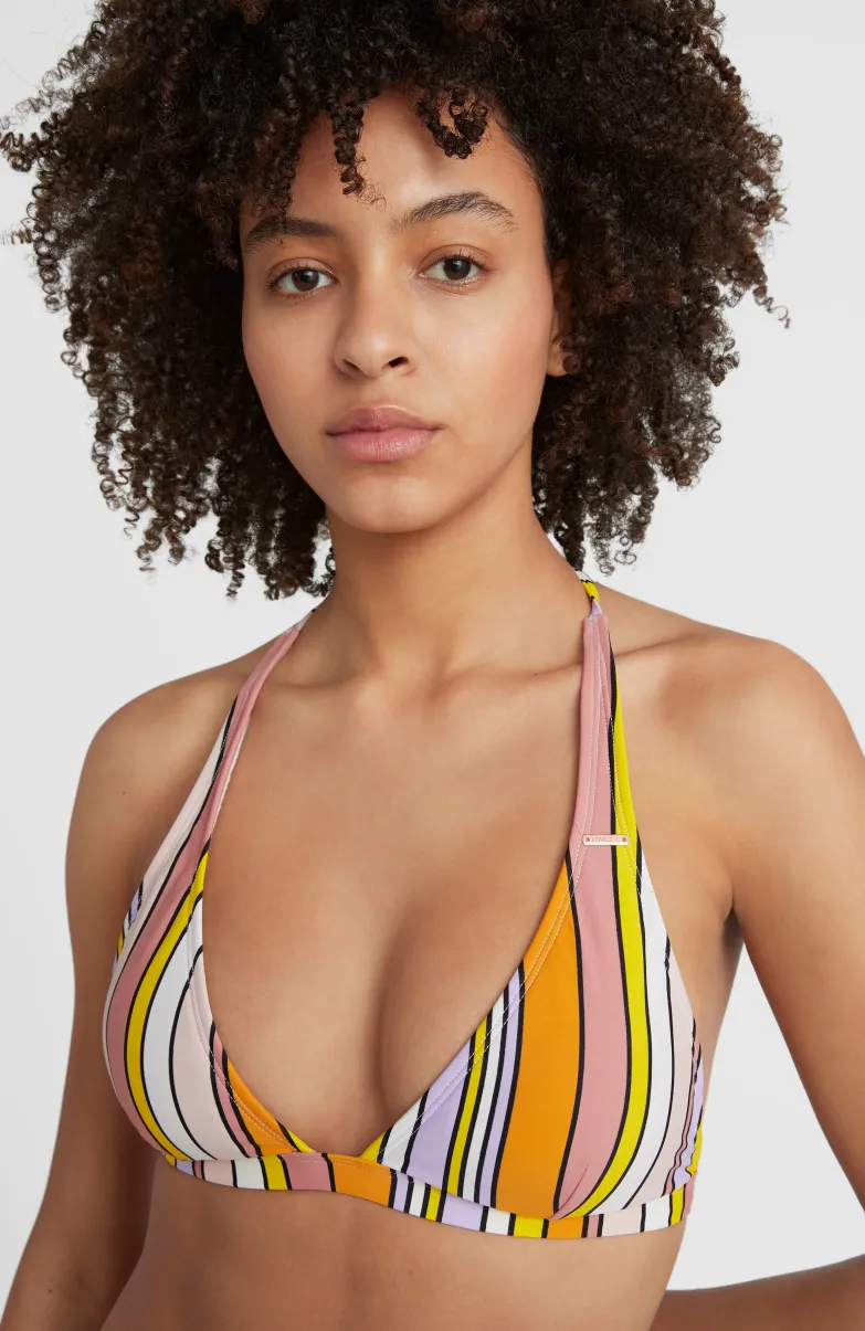 Bikini Marga - Rita Halter | Multi Stripe