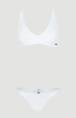 Bikini Terry Lucia Longline Triangle | Snow White