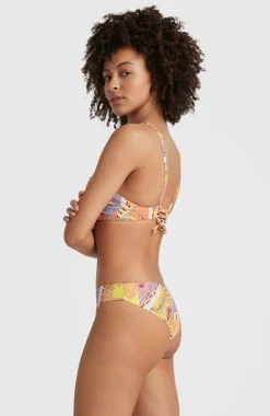Bikinibroekje Maoi | Yellow Scarf Print