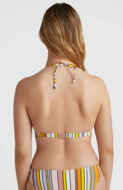 Bikinitop Marga Halter | Multi Stripe