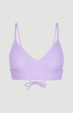 Bikinitop Wave Bralette | Purple Rose
