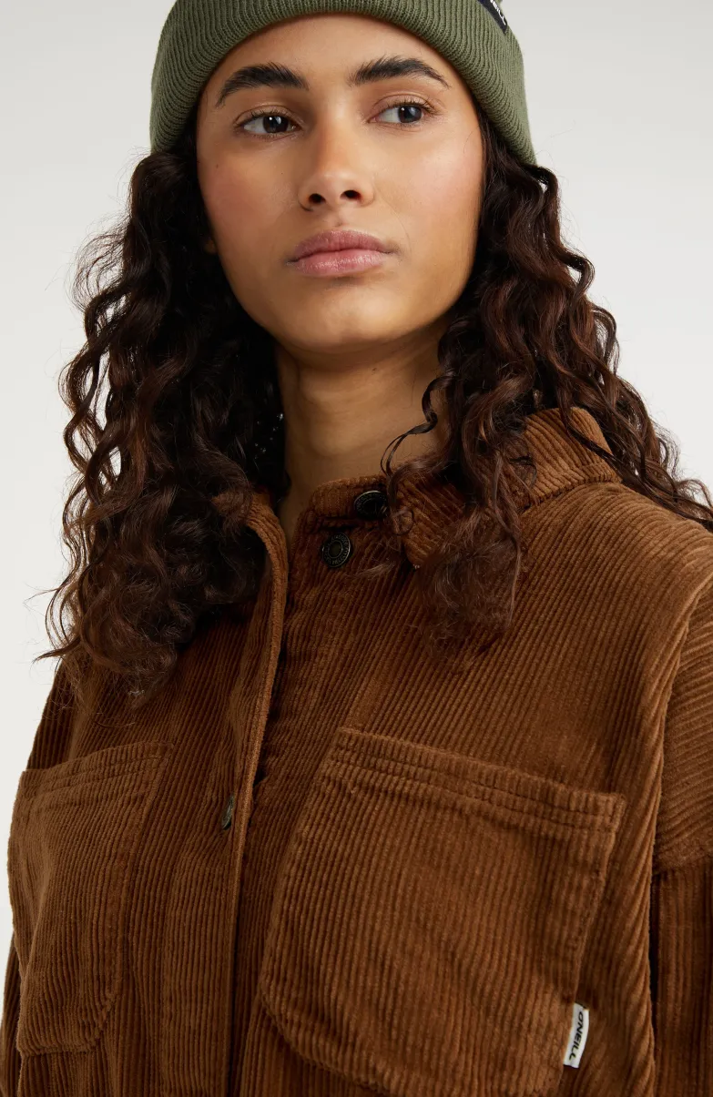Blouse Cord Over | Melted Chocolate