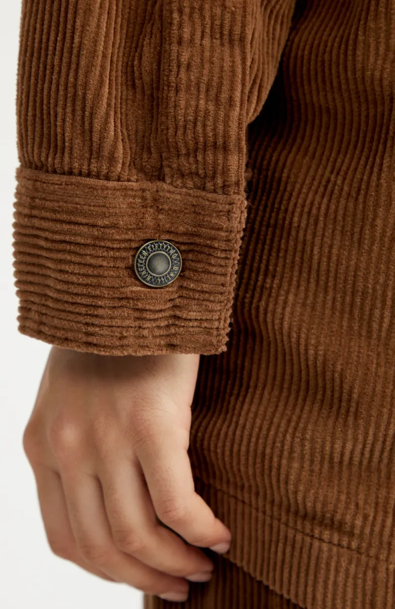 Blouse Cord Over | Melted Chocolate