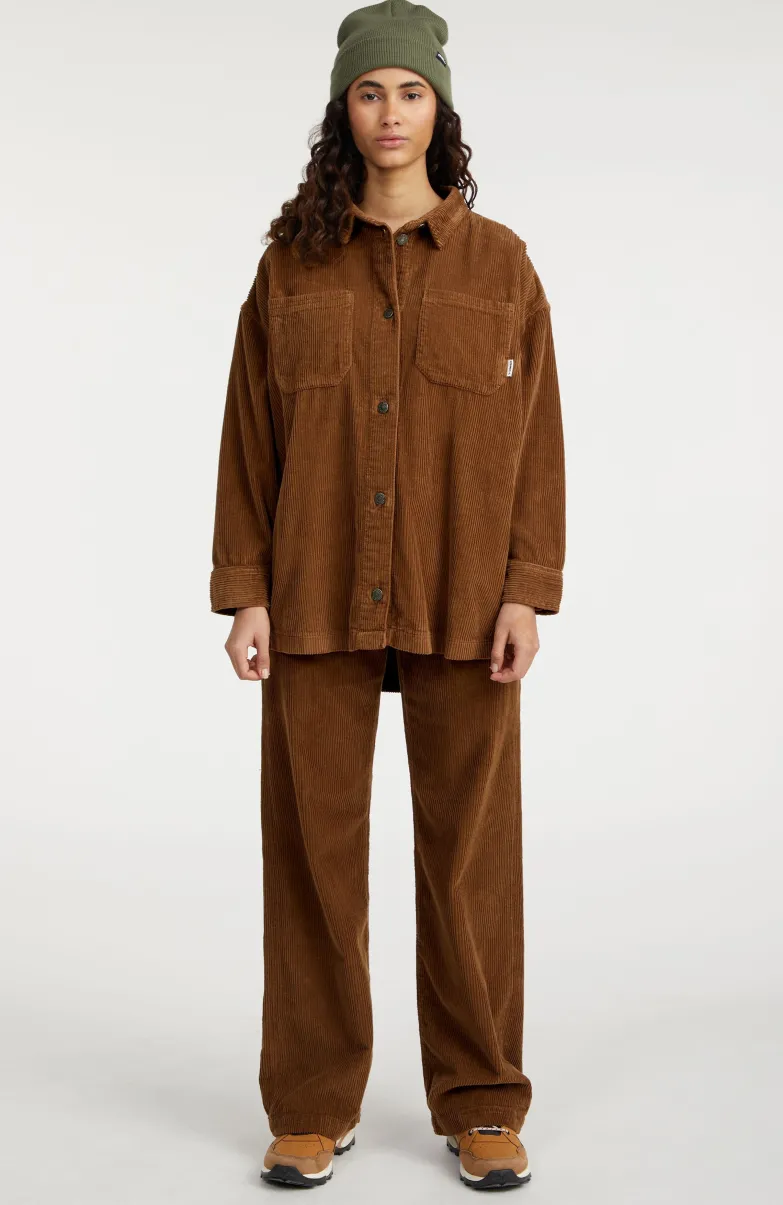 Blouse Cord Over | Melted Chocolate