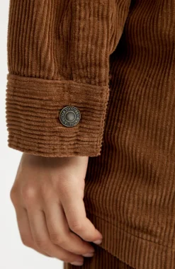 Blouse Cord Over | Melted Chocolate