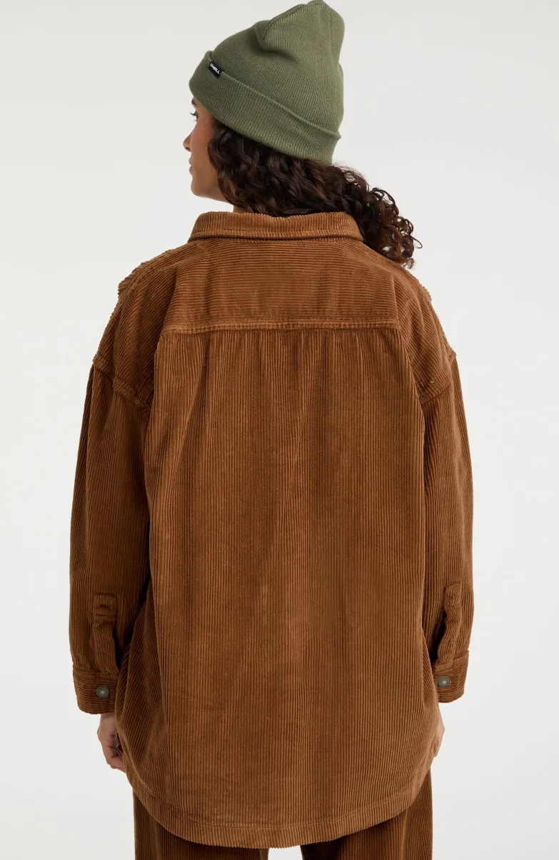 Blouse Cord Over | Melted Chocolate