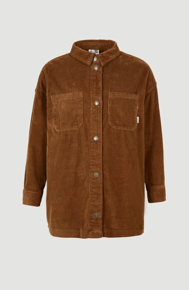 Blouse Cord Over | Melted Chocolate