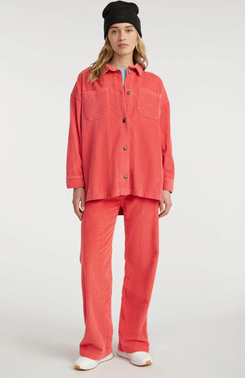 Blouse Cord Over | Red Orcher