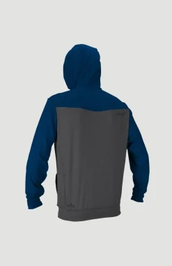 Blueprint Full Zip Sun Hoodie | SMOKE/DEEP SEA