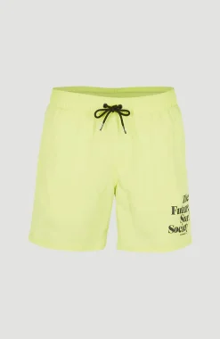 Cali FSS 16'' Zwemshort | Sunny Lime