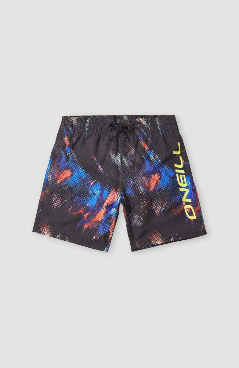 Cali Rutile 14'' Zwemshort | Black Future Fade