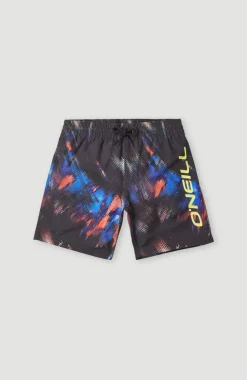 Cali Rutile 14'' Zwemshort | Black Future Fade