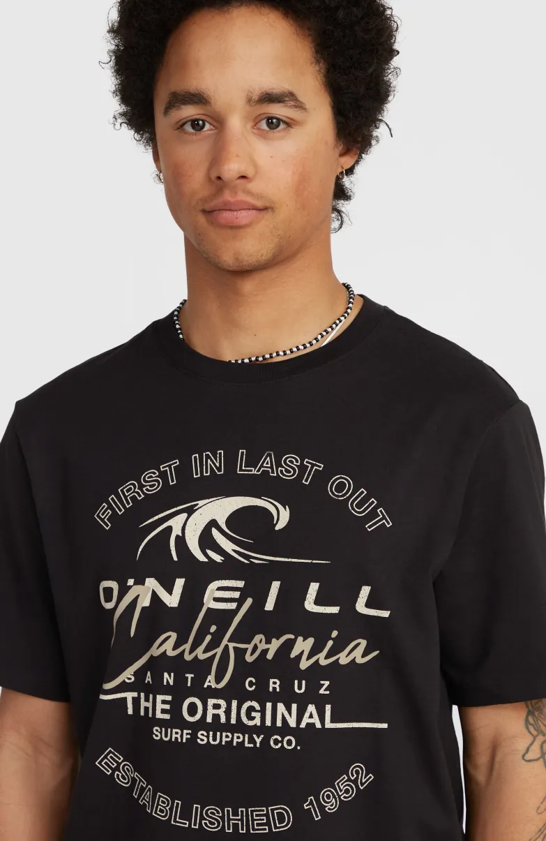 Cali Wave T-shirt | Black Out