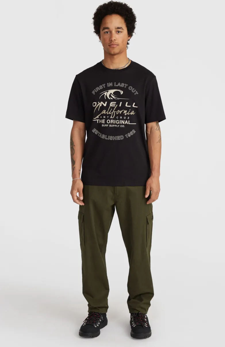Cali Wave T-shirt | Black Out