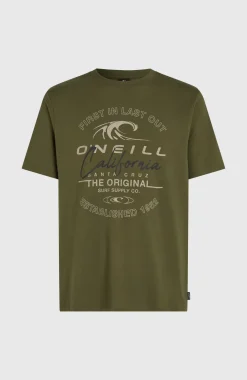 Cali Wave T-shirt | Forest Night
