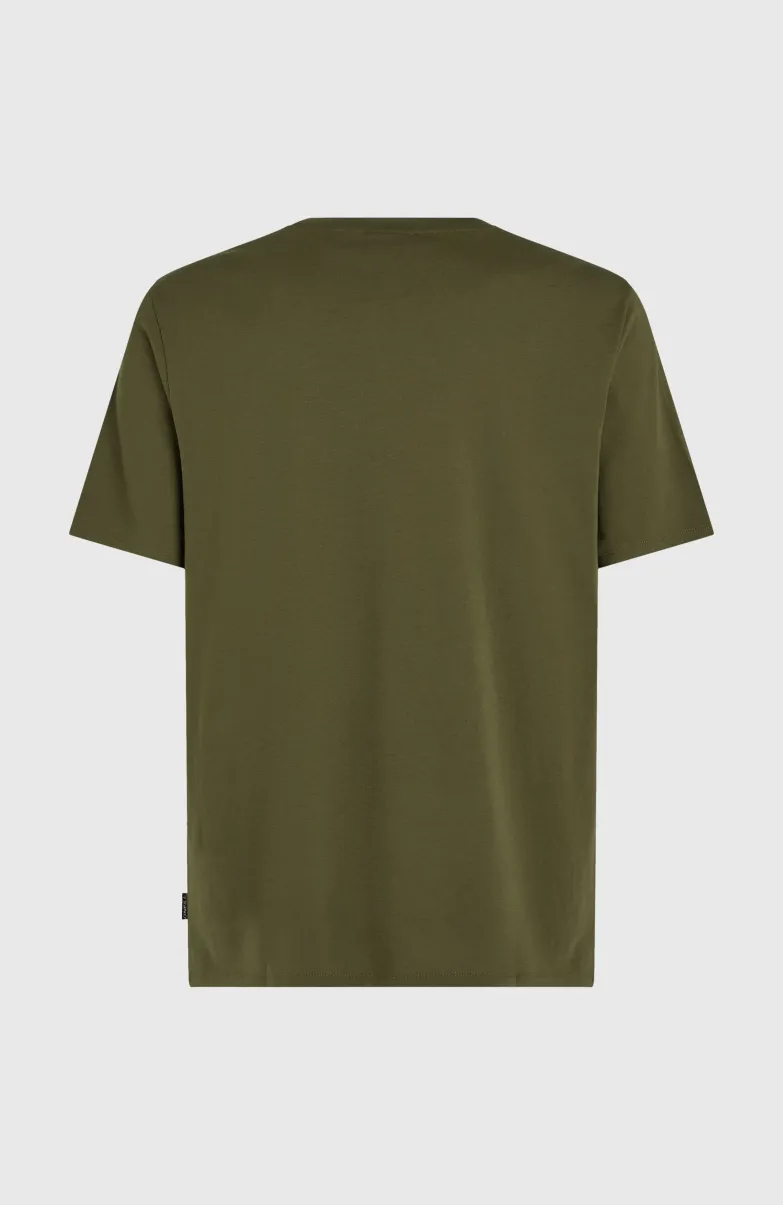 Cali Wave T-shirt | Forest Night