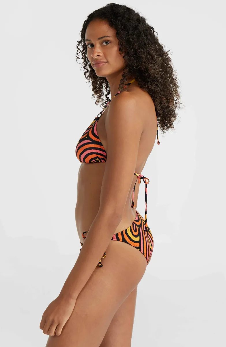 Capri - Bondey Bikiniset | Orange Rainbow Stripe