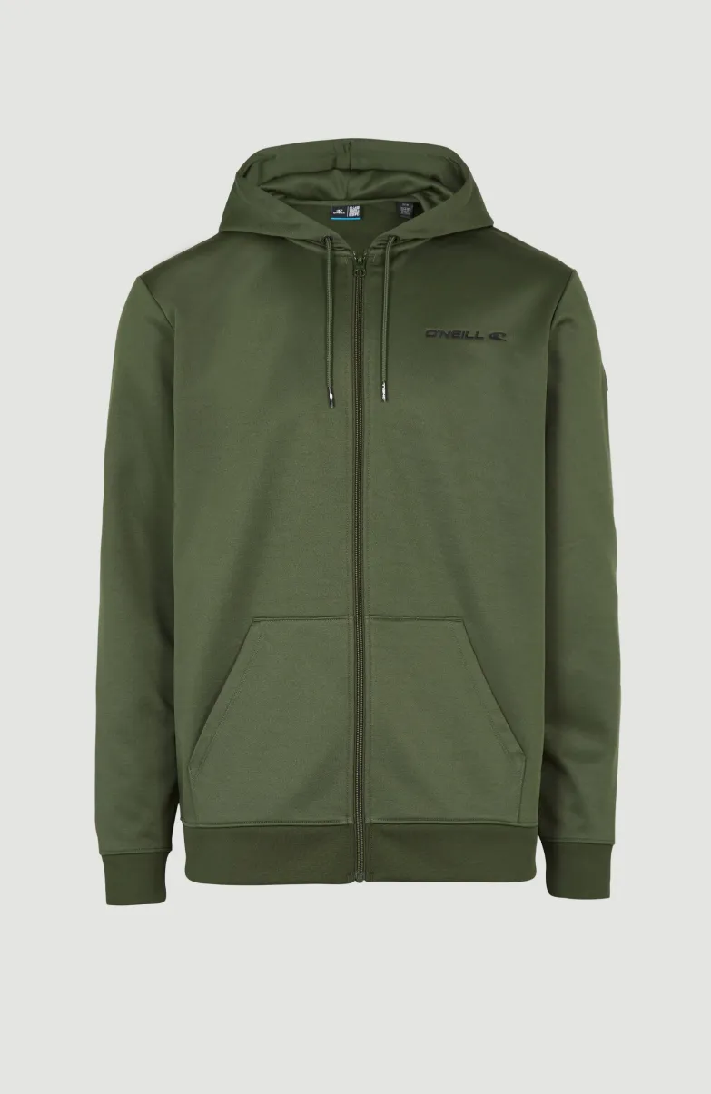 Capuchonvest Rutile Fleece | Forest Night