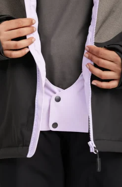 Carbonite Wintersportjas | Purple Rose Colour Block