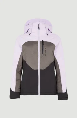 Carbonite Wintersportjas | Purple Rose Colour Block