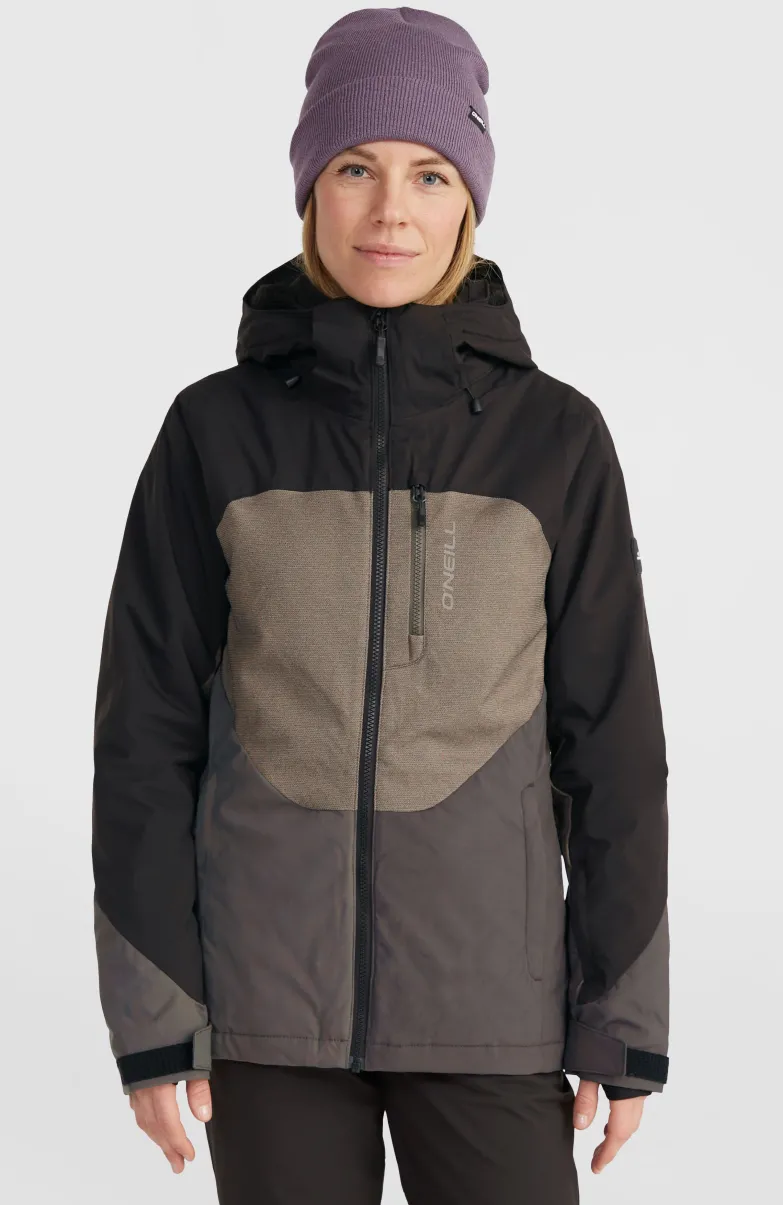 Carbonite Wintersportjas | Black Out Colour Block