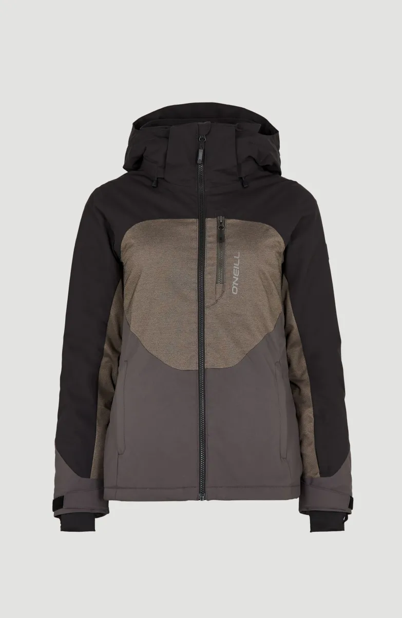 Carbonite Wintersportjas | Black Out Colour Block