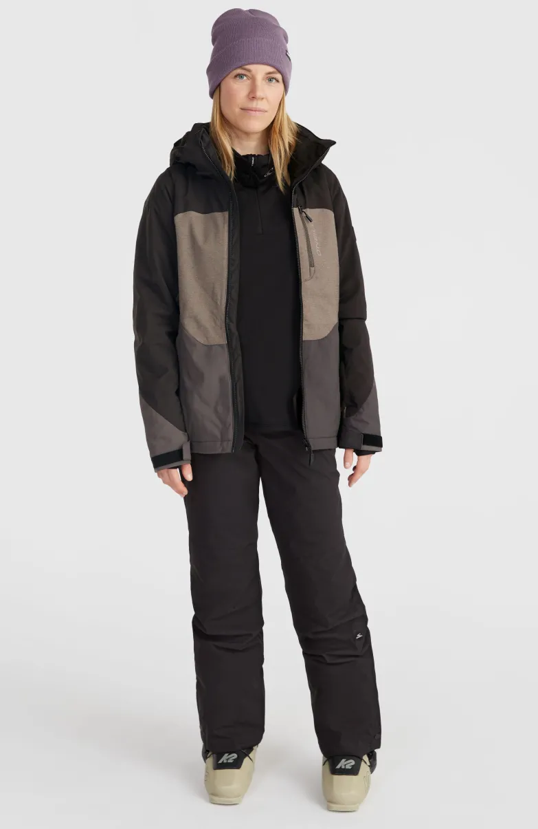 Carbonite Wintersportjas | Black Out Colour Block