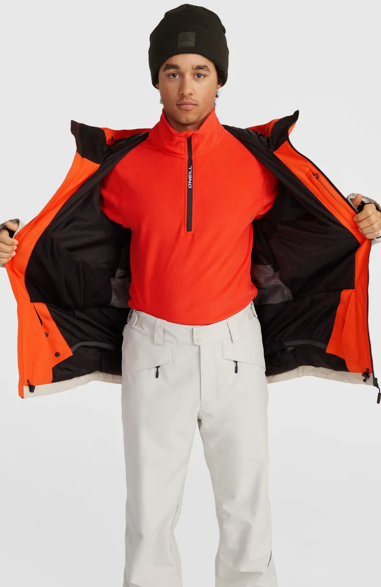 Carbonite Wintersportjas | Paprika Flame Colour Block
