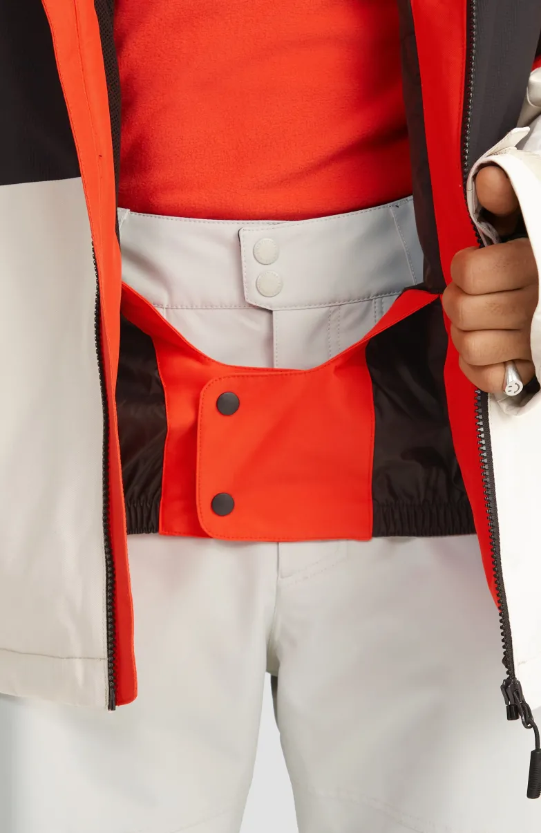 Carbonite Wintersportjas | Paprika Flame Colour Block