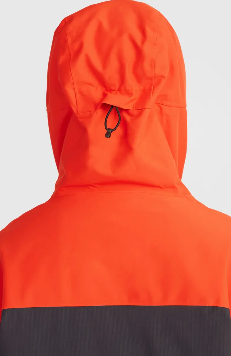 Carbonite Wintersportjas | Paprika Flame Colour Block