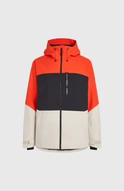 Carbonite Wintersportjas | Paprika Flame Colour Block