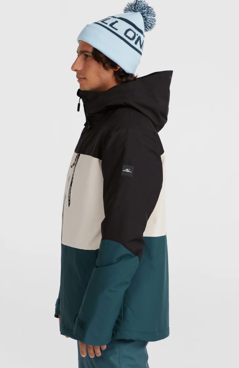 Carbonite Wintersportjas | Alma Steel Colour Block